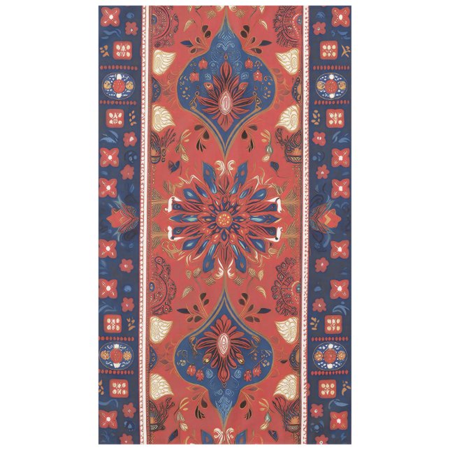 Serbian ethnic seamless design 2 60x104 tablecloth (Front)