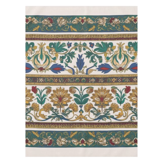 Serbian ethnic seamless design 7 tablecloth (Front)