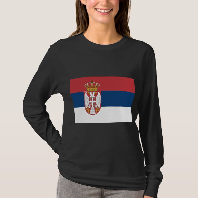 Serbian Flag T-Shirt (Front)