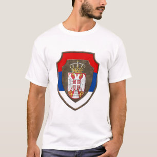 Serbian mediaeval shield  Serbia coat of arms new T-Shirt