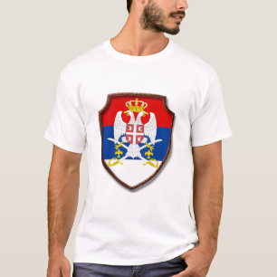 Serbian mediaeval shield  Serbia coat of arms srb  T-Shirt