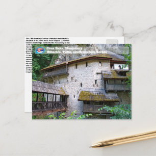 SERBIAN MONASTERIES - Crna Reka Monastery Ribariće Postcard