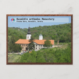 SERBIAN MONASTERIES - Kuveždin orthodox Monastery Holiday Postcard