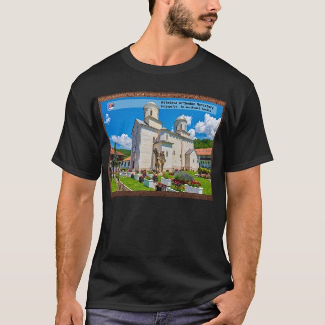 SERBIAN MONASTERIES - Mileševa Monastery 2 T-Shirt (Front)