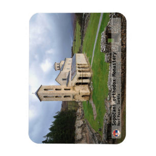 SERBIAN MONASTERIES - Sopoćani orthodox Monastery Magnet