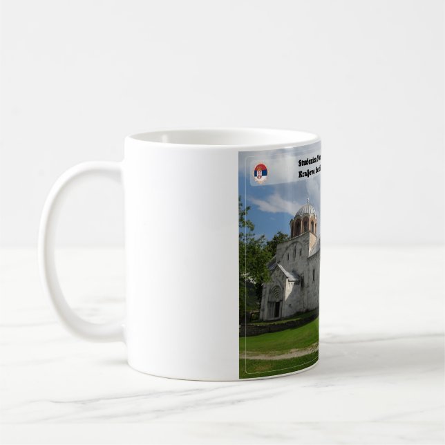 SERBIAN MONASTERIES - Studenica Monastery Coffee Mug (Left)