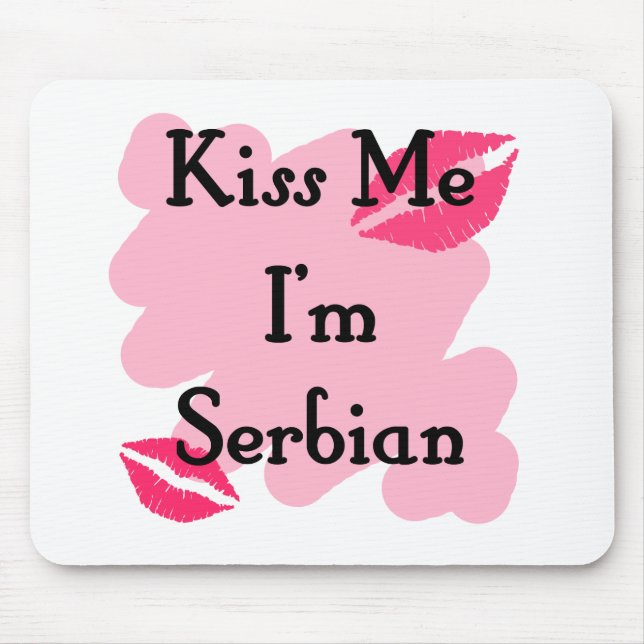 Serbian Mouse Pad (Front)