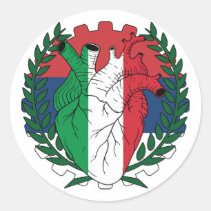Serbian Serbia Saint Josephs Day italian Italy Classic Round Sticker