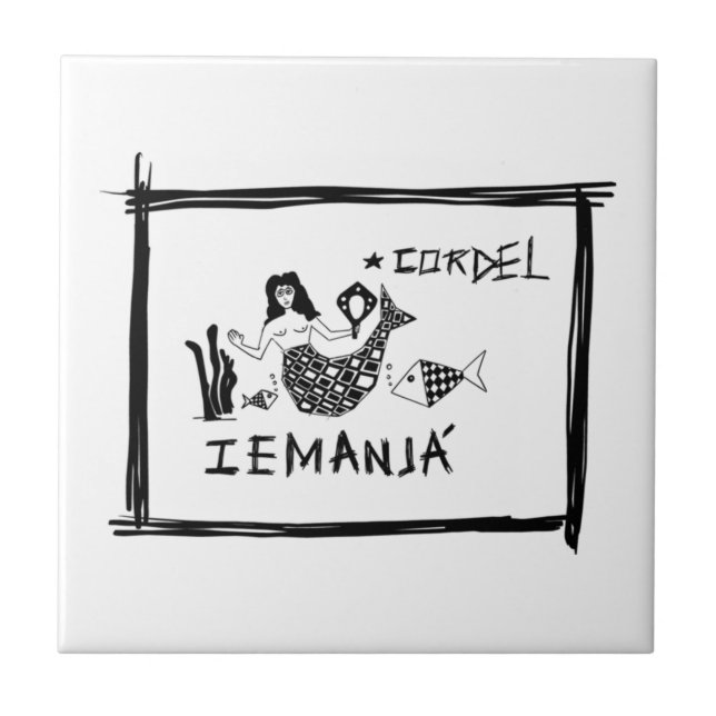 Sereia Nordestina Tile (Front)