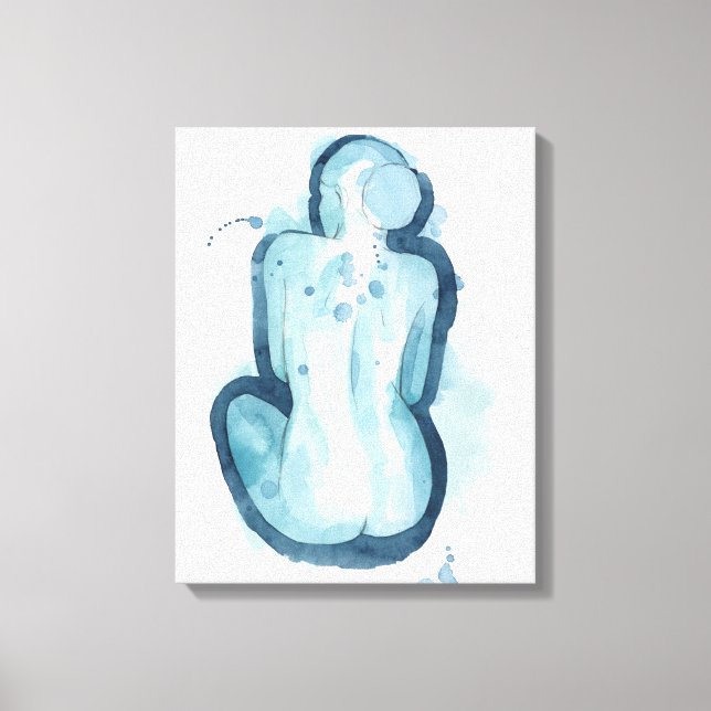 Serena Sketch Canvas Print (Front)