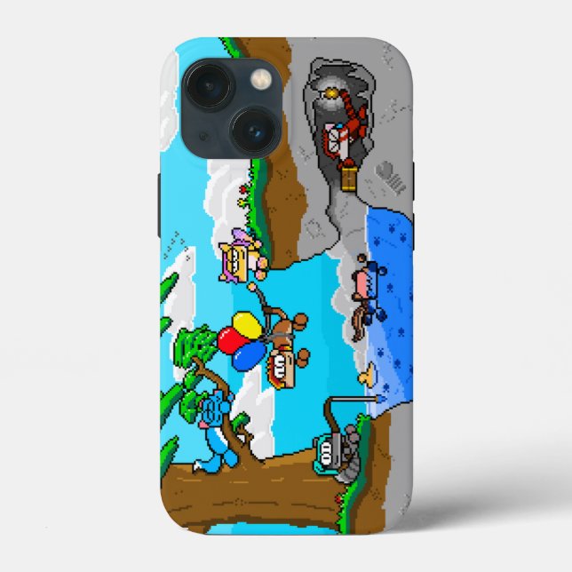 Serena Summer Fun Phone Case (Back)