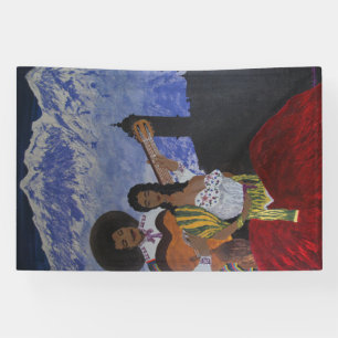 Serenade courting banner