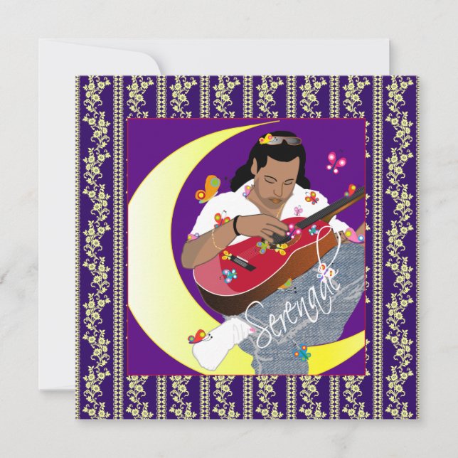 Serenade - Invitation Card (Front)