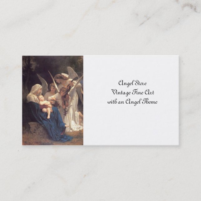 Serenade of Angels Business Card (Front)