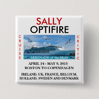 Serenade of the Seas Name Tag Button