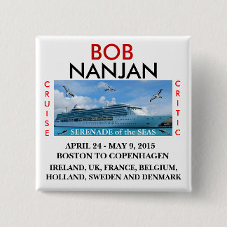 Serenade of the Seas Name Tag Button