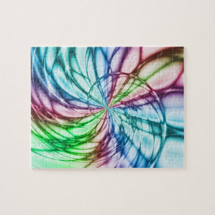 Serendipity   Multicolor Fractal Art Jigsaw Puzzle