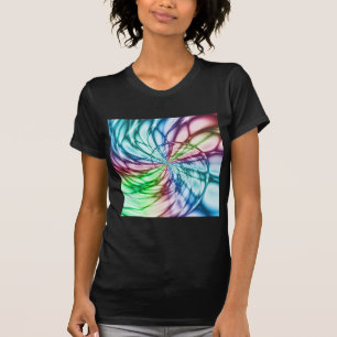 Serendipity Multicolor Fractal Art T-Shirt