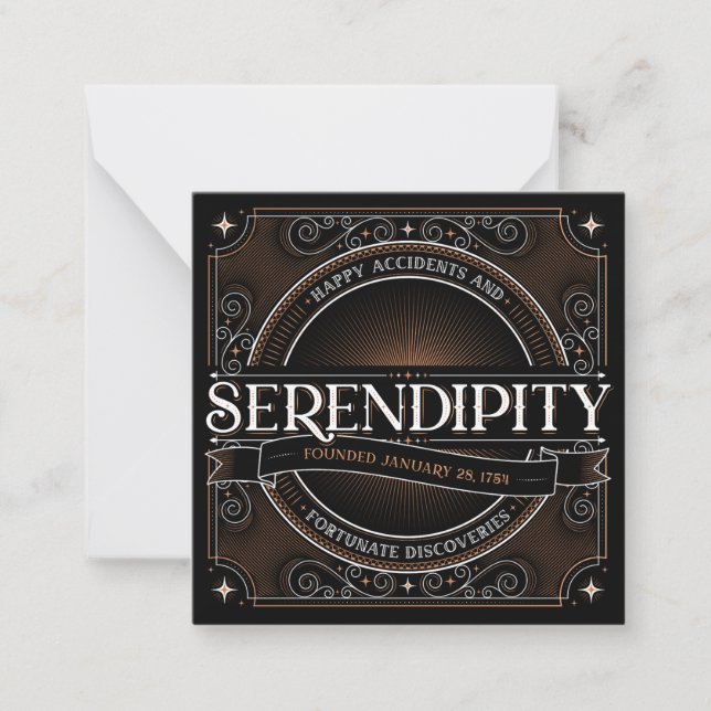Serendipity Note Card (Front)