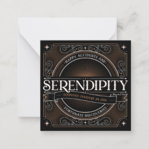 Serendipity Note Card