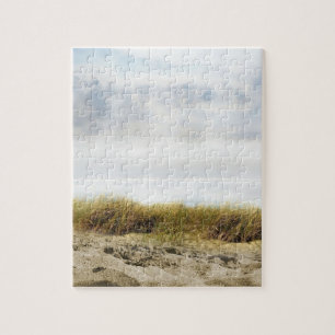 Serene Beach Scene Jigsaw Puzzle