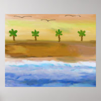 Serene Beach Scene