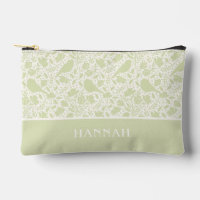 Serene Birds & Florals Monogrammed