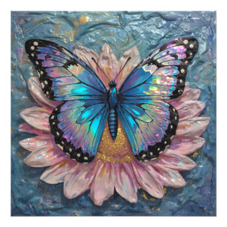 Serene Bloom Immersed in Rich Color Photo Print