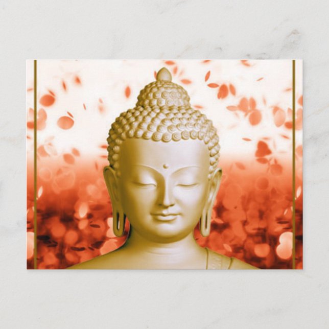 Serene Buddha postcard (Front)