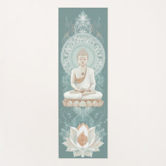 Serene Buddha Yoga Mat for Mindfulness Practice