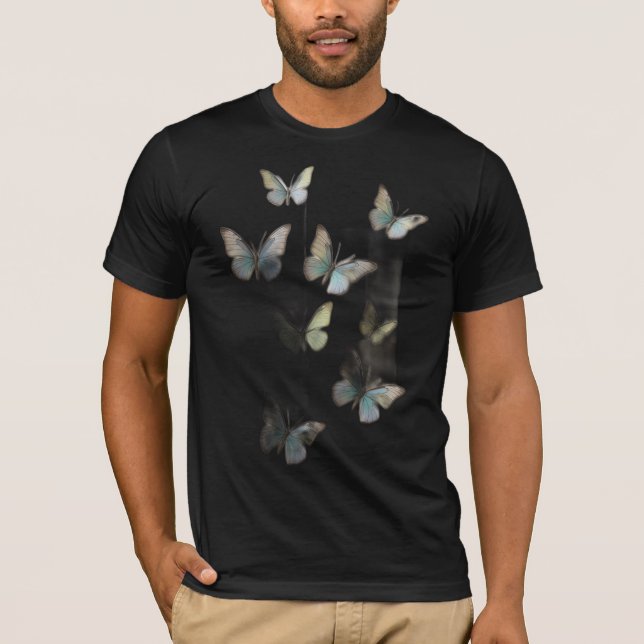 Serene Butterflies Nature's T-Shirt (Front)