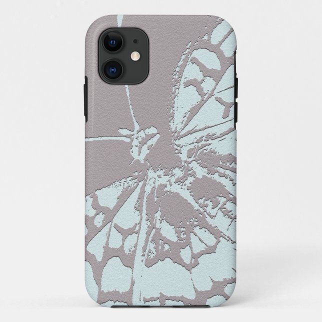 Serene Butterfly Case-Mate iPhone Case (Back)