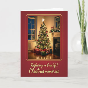 Serene Christmas Tree Card