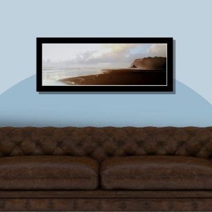 Serene Coastal Landscape Poster