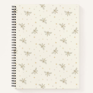 Serene Dragonflies Spiral Notebook