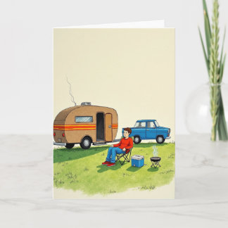 Serene Fathers Day Escape Card