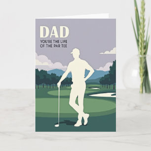 Serene Fathers Day Tribute Card