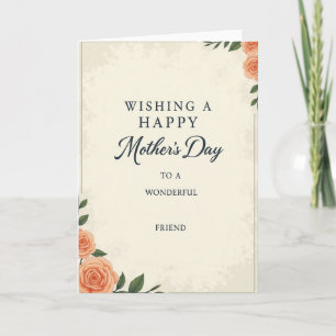 Serene Friend Mothers Day Card