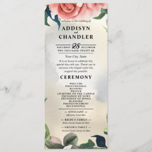 Serene Garden Wreath: Pastel Floral Elegance Programme