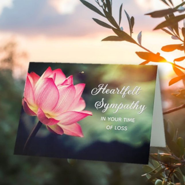 Serene. Heartfelt Sympathy Card (Creator Uploaded)