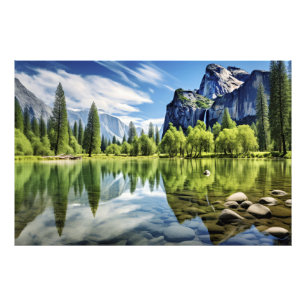 Serene Lagoon Photo Print