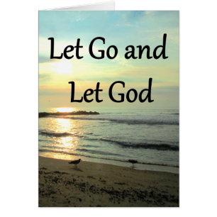SERENE LET GO AND LET GOD OCEAN PHOTO
