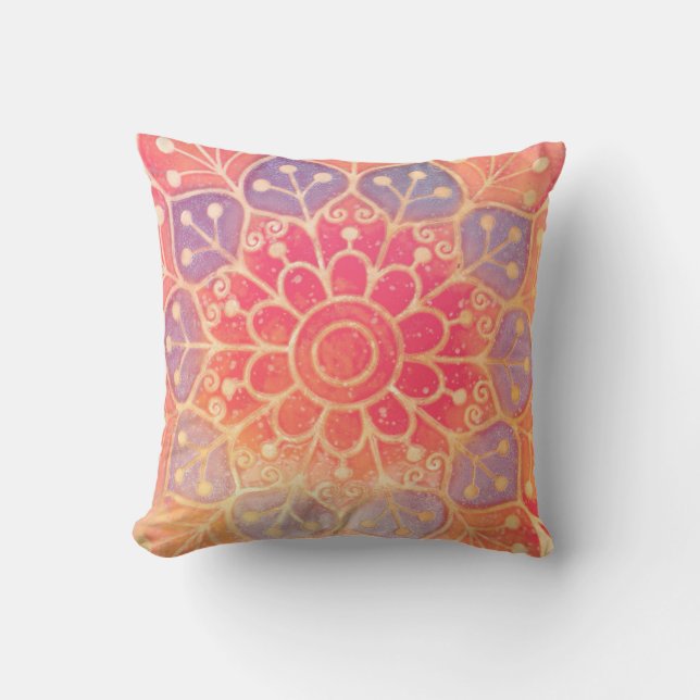 Serene Mandala Cushion (Front)
