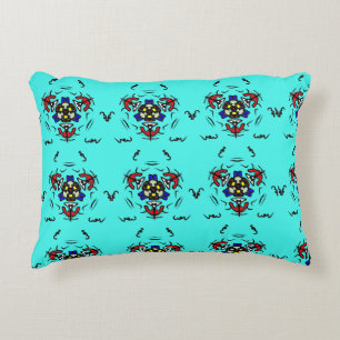 "Serene Mint Mandala" Decorative Cushion