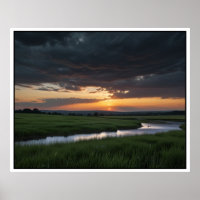 Serene Nature Landscape Scene