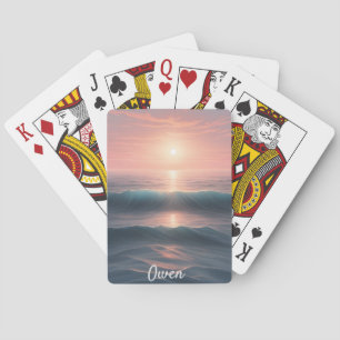Serene Ocean Playing Cards