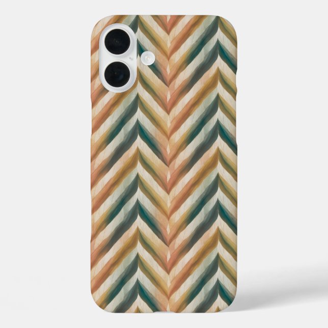 "Serene Pastel Chevron Flow" Case-Mate iPhone Case (Back)