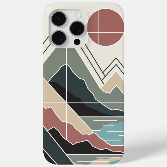 Serene Peaks Case-Mate iPhone Case (Back)
