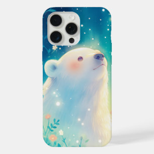 Serene Polar Bear Gaze iPhone 15 Pro Max Case