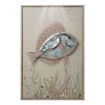 Serene Reef Fish Wall Art